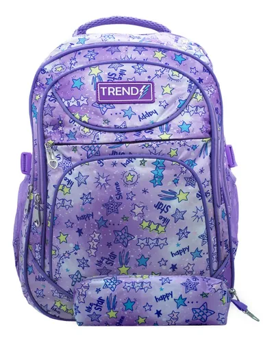 Mochila de gran capacidad para niñas de escuela primaria de 1 a 3