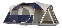 Comprar Carpa Coleman Weathermaster Elite 6 Per. Screened P\u002F Camping Azul