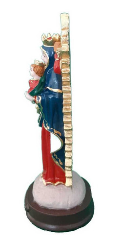 Imagem 2 de 4 de Nossa Senhora Do Perpétuo Socorro Imagem Em Resina Com 15 Cm