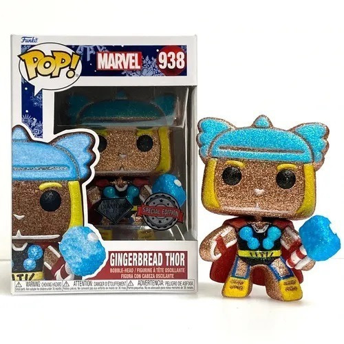 Funko Pop! Marvel Thor 938 Galleta Jenjibre Diamond Se 