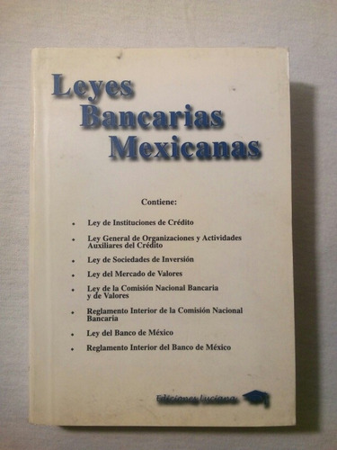 Leyes Bancarias Mexicanas