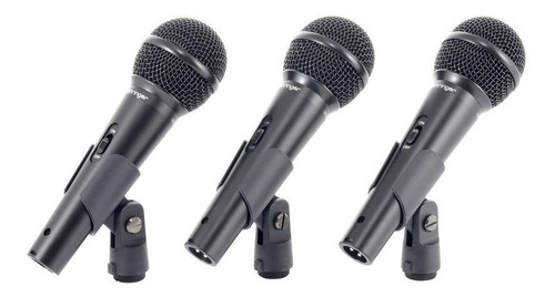 Microfono Behringer Xm1800s  Ultravoice Xm1800s 3 Micrófonos