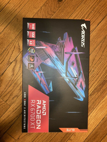 Gigabyte Aorus Radeon Rx 6700 Xt 12gb Gddr6 Graphics Card