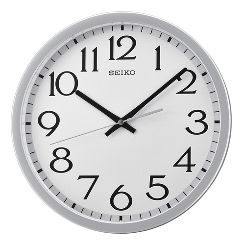 Reloj De Pared Seiko Con Números Fáciles De Leer, Quiet Swee