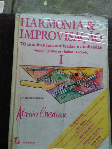 Almir Chediak  Harmonia E Improvisação I E  Ii 2 Livros