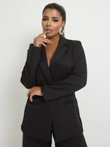 Blazer Alfaiataria Feminino Alongado Social Terninho Botão — R$ 85,49 em Mercado Livre, 43% OFF