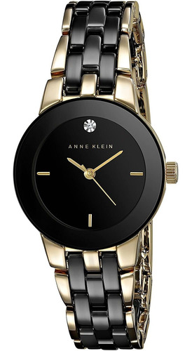 Reloj Mujer Anne Kle Ak/1610bkg Cuarzo Pulso Negro Just Watc