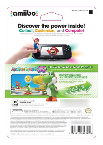 Amiibo De Yoshi - Super Mario Series (switch/3ds/wii U)