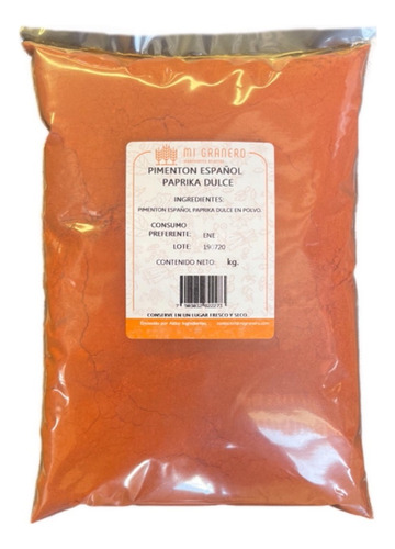 Pimenton Español Dulce Paprika 250 Gramos