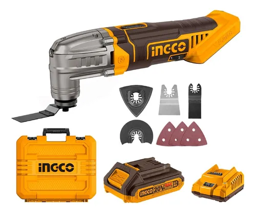 Herramienta Oscilante Multiuso 20v Bat+ Carg Ingco