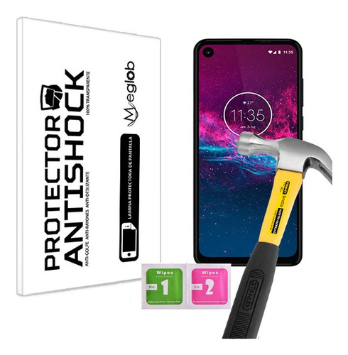 Protector De Pantalla Anti-shock Motorola One Action