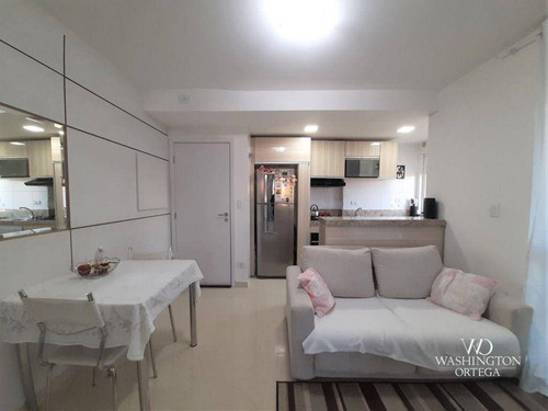Imagem 7 de 16 de Apartamento Com 2 Dormitórios À Venda, 44 M² Por R$ 286.000,00 - Centro - São José Dos Pinhais/pr - Ap0766