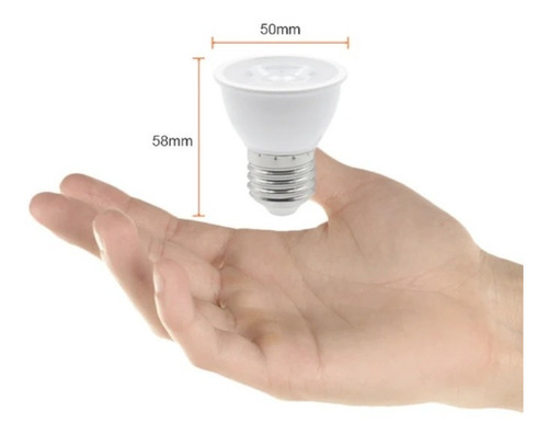 Foco Led Sobreponer 6w E27 Luz De Día Tecnolite