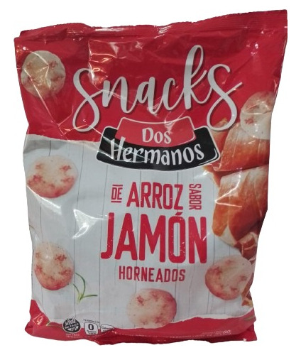 Snacks De Arroz Sabor A Jamón 80gr Sin Gluten