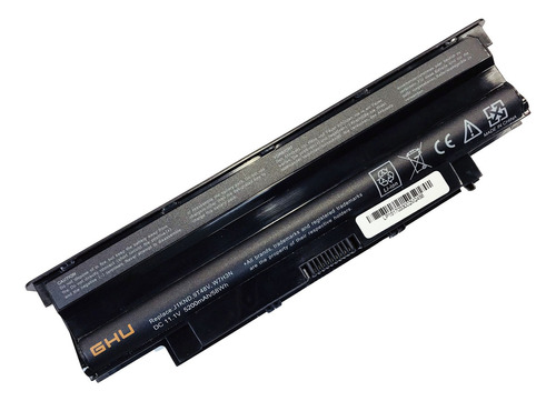 Bateria Ghu 58 Wh Para J1knd 4t7jn Tkv2v W7h3n Yxvk2 Para Inspiron N3010 N4010 N4110 N5010 N5110 N7010 M4110 Wt2p4 383cw