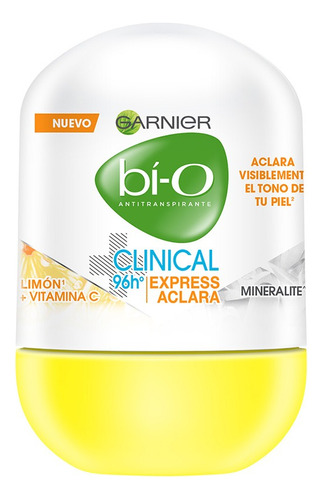 Desodorante Garnier Clinical Experss Roll On Mujer Bio Fragancia H5575100