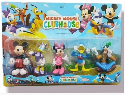 Mickey Mouse Y Sus Amigos X 5 Pcs Clubhouse