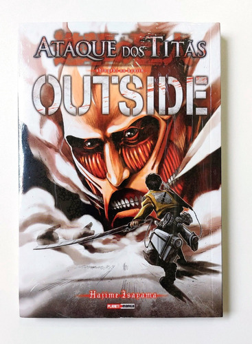 Ataque Dos Titãs Outside - Guia Oficial! Mangá Panini! Novo E Lacrado