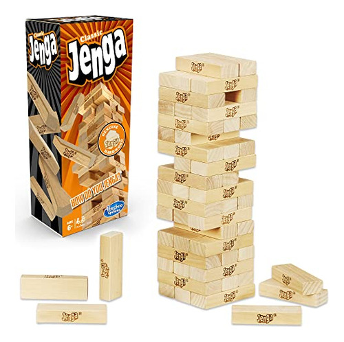 El Original Juego De Bloques De Madera Juego Jenga |