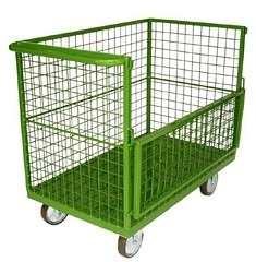 Imagem 2 de 2 de Carro Plataforma Tela 120x60x70cm Cote Frete Antes Da Compra
