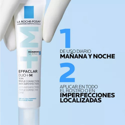 La Roche-posay Effaclar Duo (+) M Crema + Protector Solar Normal Día/noche
