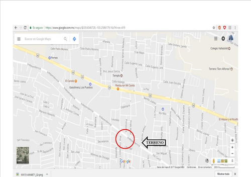Atencion Desarrolladores Inmobiliarios Terreno En Esquina Col Francisco Silva Romero Tlaquepaque