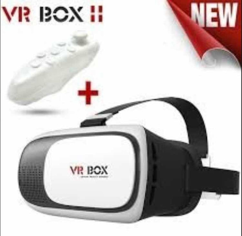 Gafas De Realidad Virtual Vr Box 2.0 + Control Bluetooth 