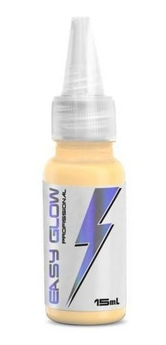 Tinta Easy Glow 15ml Para Tatuagem Tattoo - As Cores Cor Coconut Cream