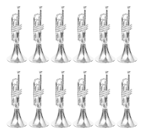 Modelo De Instrumento Musical Miniatura De Trompeta De ...