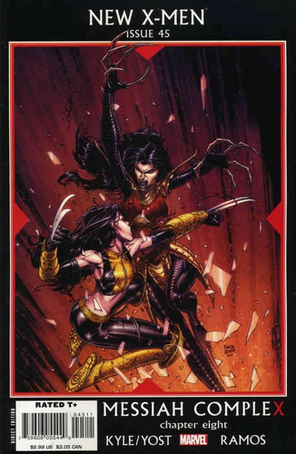 New X-men (2nd Series) #45a Vfnm Marvel Comic Book Messiah C