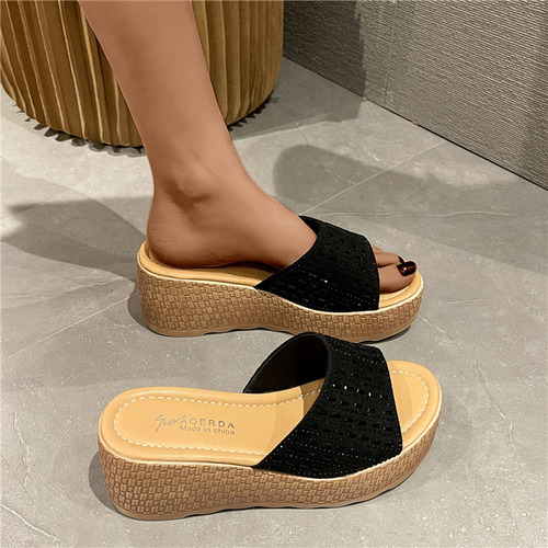 Zt Sandalias Y Pantuflas De Moda Para Mujer Con Inclinación