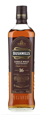 Paquete De 3 Whisky Bushmills Malt 16 Años 750 Ml