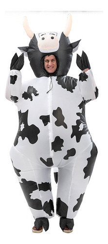 Halloween Vaca Hinchable Disfraz Juego De Rol Lindo Divertido