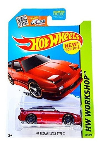 Hot Wheels 2015 Hw Workshop '96 Nissan 180sx Tipo X 205/250,