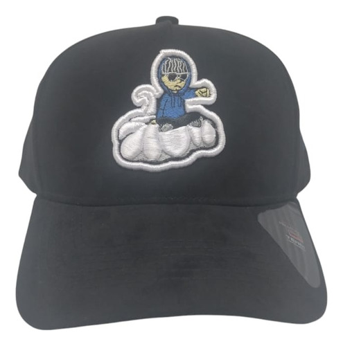 Gorra Snapback Gamuza Bordada Curva Ajustable Premium Fg Cap Junior H Ajustable