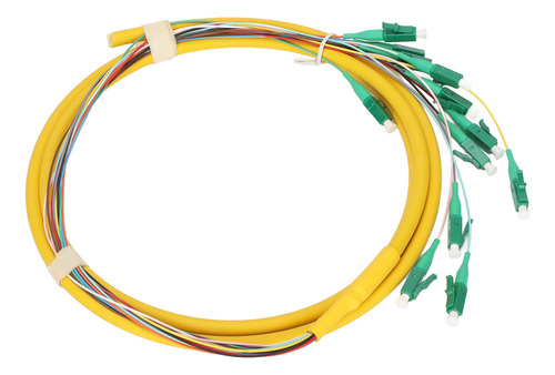 Cable Óptico De Fibra Óptica En Espiral Monomodo De 12 Hilos
