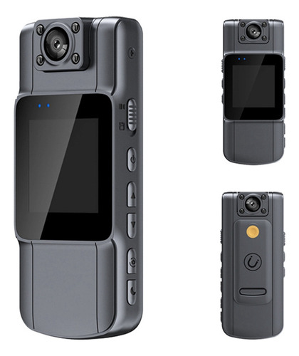 Cámara De Vídeo Digital T5, Cámara Corporal Hd, Graba Audio