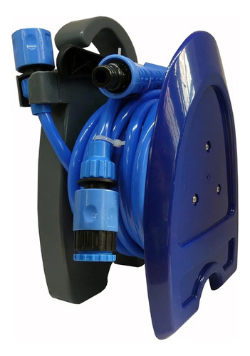 Manguera Con Carrete Portátil 10metros Para Riego Marin Manguera Con Adaptadores Universales Manguera Con Carrete Ideal Para Jardín, Terraza O Balcón Ligera Y Compacta Manguera Riego Alta Resistencia