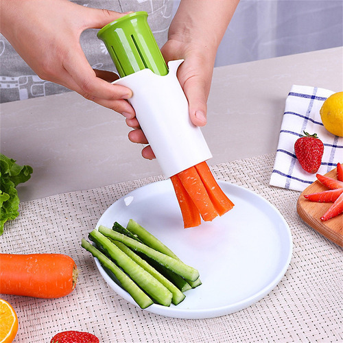 Divisor De Pepinos X Kitchen Para Cortar Zanahorias Y Fresas Color As Show