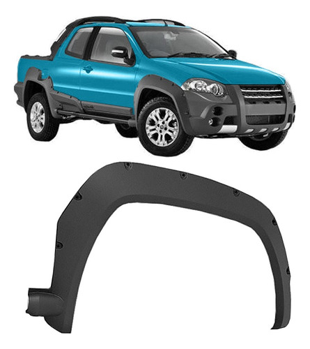 Fender Delantero Derecho Fiat Strada  Adventure 2008 - 2012