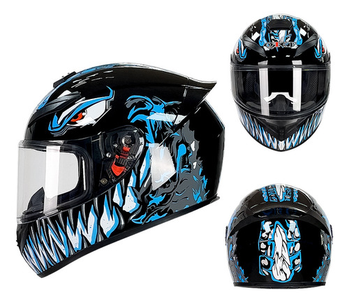 2023 Nuevo Casco De Moto Integral Venom, Para Uso Durante