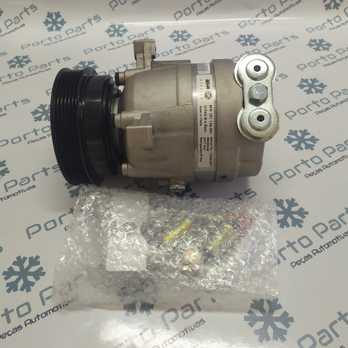 Imagem 2 de 4 de Compressor Ar Cond Substitui Zexel Corsa Celta 99 A 03 Adapt