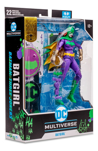 Mcfarlane: Dc Comics Batman Three Jokers- Batgirl Jokerizada