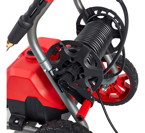 Hidrolavadora Electrica Bauer 2000 Psi Color Rojo/negro