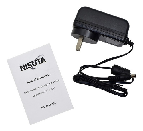 Imagen 5 de 7 de Adaptador Conversor Usb 3.0 A Sata Ssd Discos 2.5 3.5 Fuente
