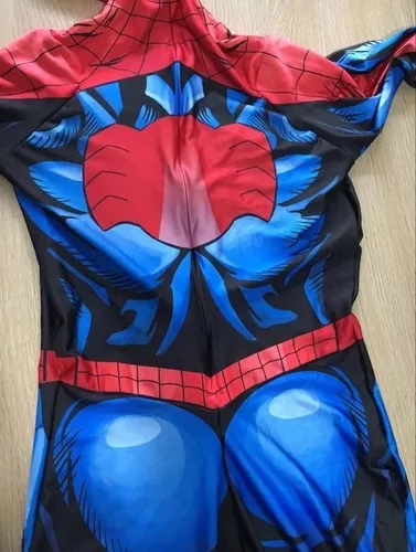 Spiderman Disfraz Con Faceshell Y Ojos Flexibles