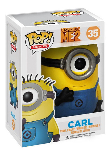 Figura de acción  Carl Despicable Me 2 3370 de Funko Pop! Movies