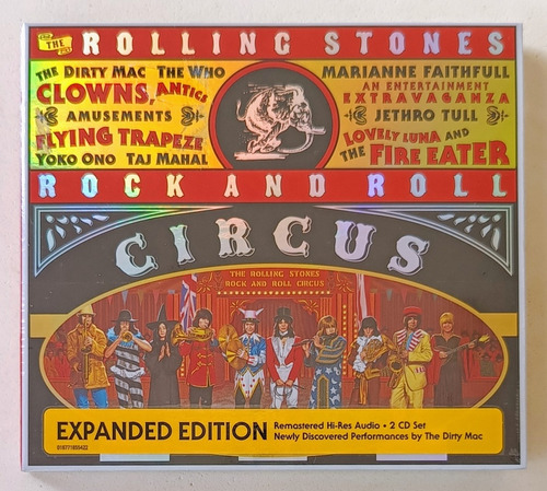 The Rolling Stones Rock & Roll Circus 2 Cds Import Expanded