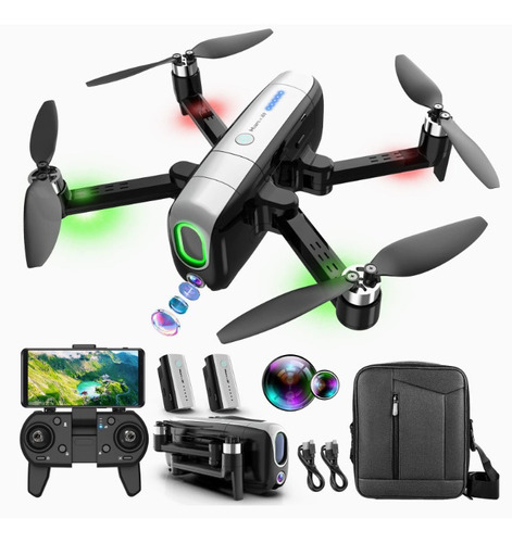 Dron Con Cámara 4k 5g Gps Baterías Y Bolsa Fx-9p
