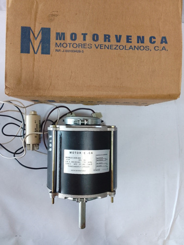 Motor Motorvenca Un Eje Ucd-433 1/6 Hp 220v